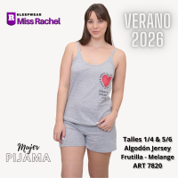MISS RACHEL PIJAMA MUJER JERSEY ALG. T1/4