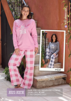 MISS RACHEL PIJAMA MUJER PTLON JERSEY ESTAMP T1/4