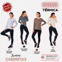 MIJAL SPORT CAMISETA ESP TERMICA POLISAP FRIZADO T5/6