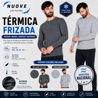 NUOVE CAMISETA TERMICA HOMBRE POLISAP FRIZADO T40/46