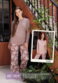 MISS RACHEL PIJAMA MUJER PTLON VISCOSA ESTAMP T1/4