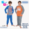 MIJAL KIDS PIJAMA VARON JERSEY ALGODON T4/10